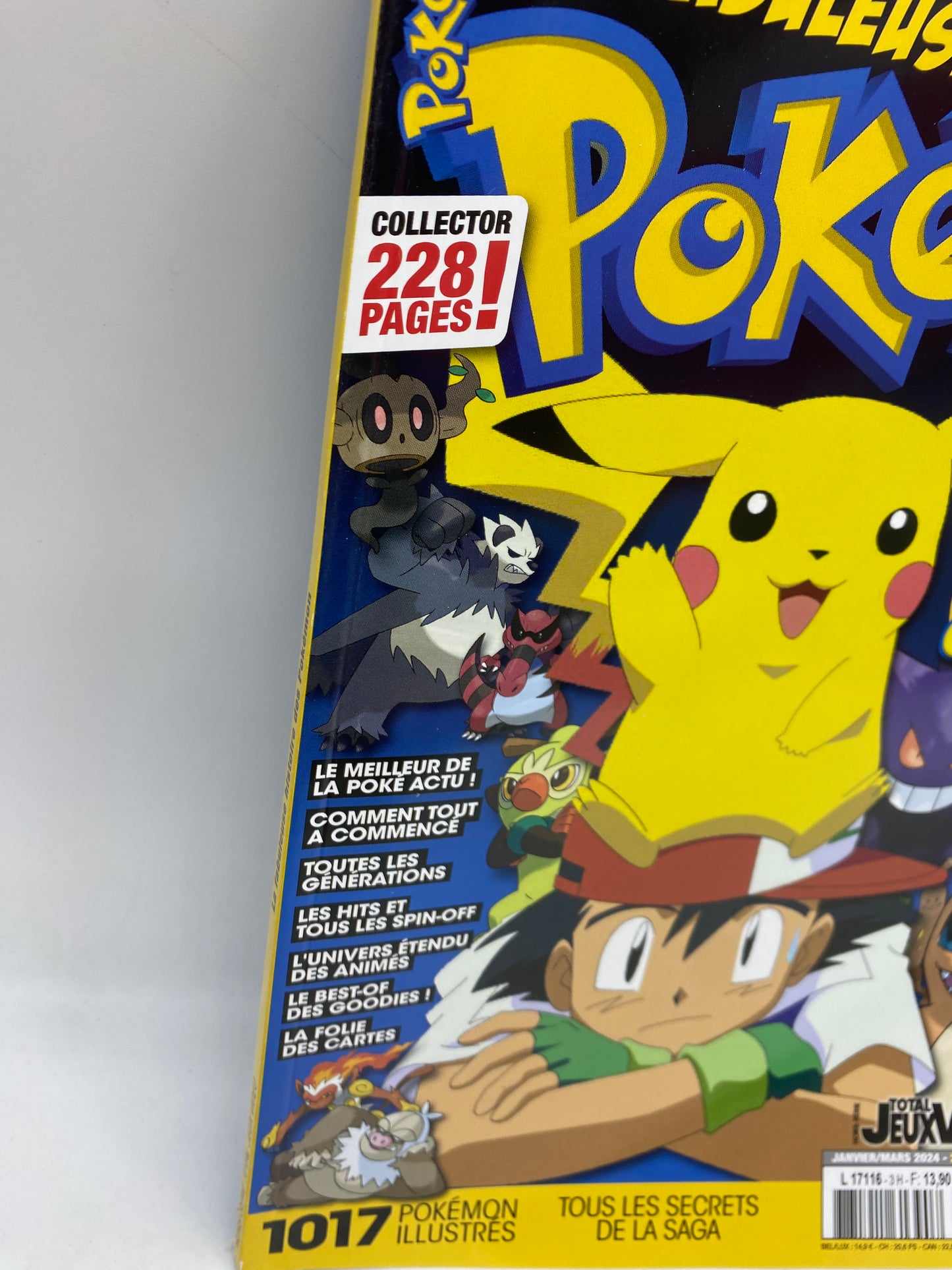 Livre  Magazine Le grand guide Pokémon La fabuleuse histoire Pokémon 2024 Neuf !!