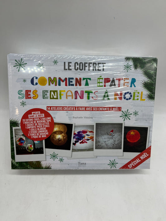 Coffret activité creative manuelle comment épater ses enfants à Noël Neuf