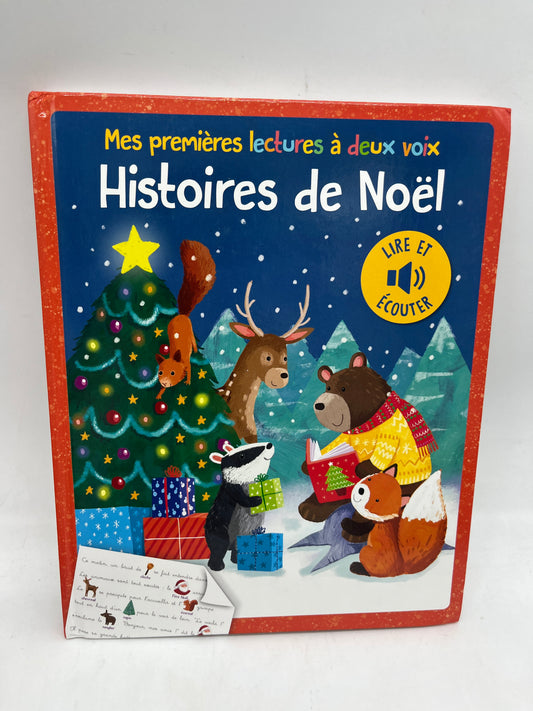 Livre Sonore Mes premières lectures à deux voix Histoire de Noël  Neuf !