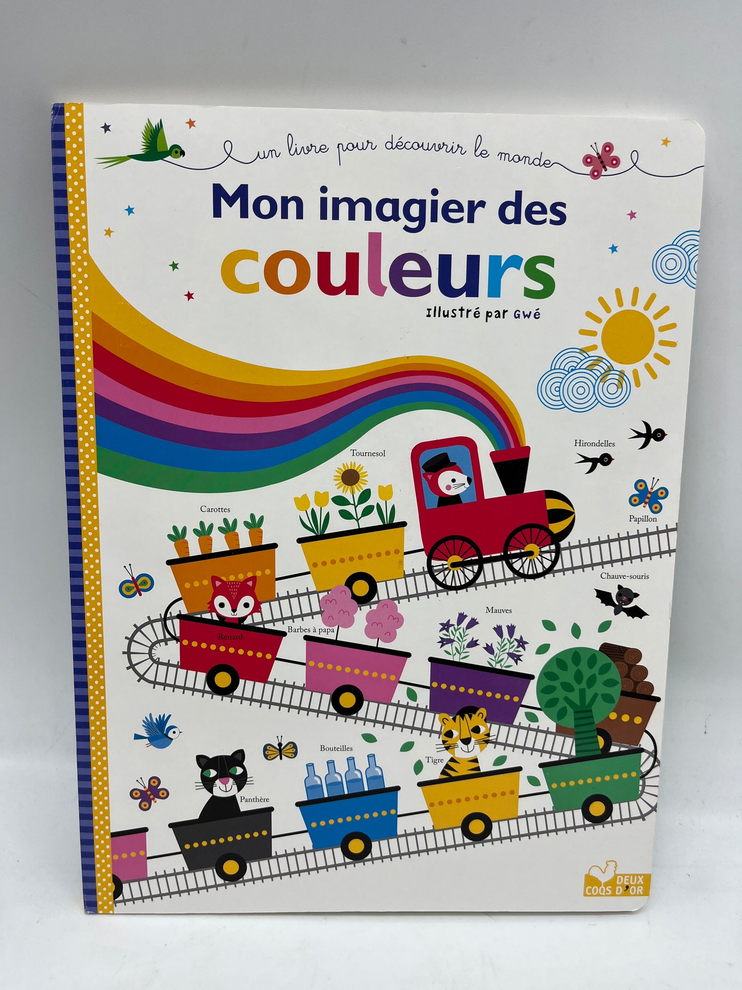 livre mon grand imagier des couleurs pour découvrir le monde Neuf