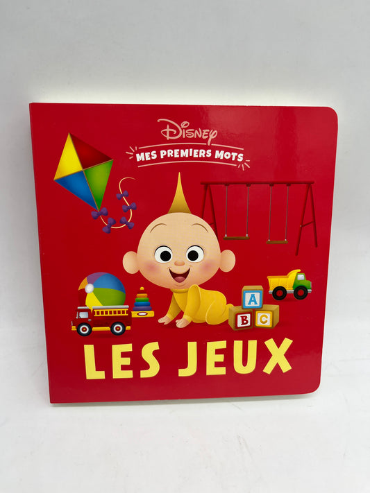 livre imagier mes premières mots   Disney Baby thème les jeux entièrement cartonné Neuf