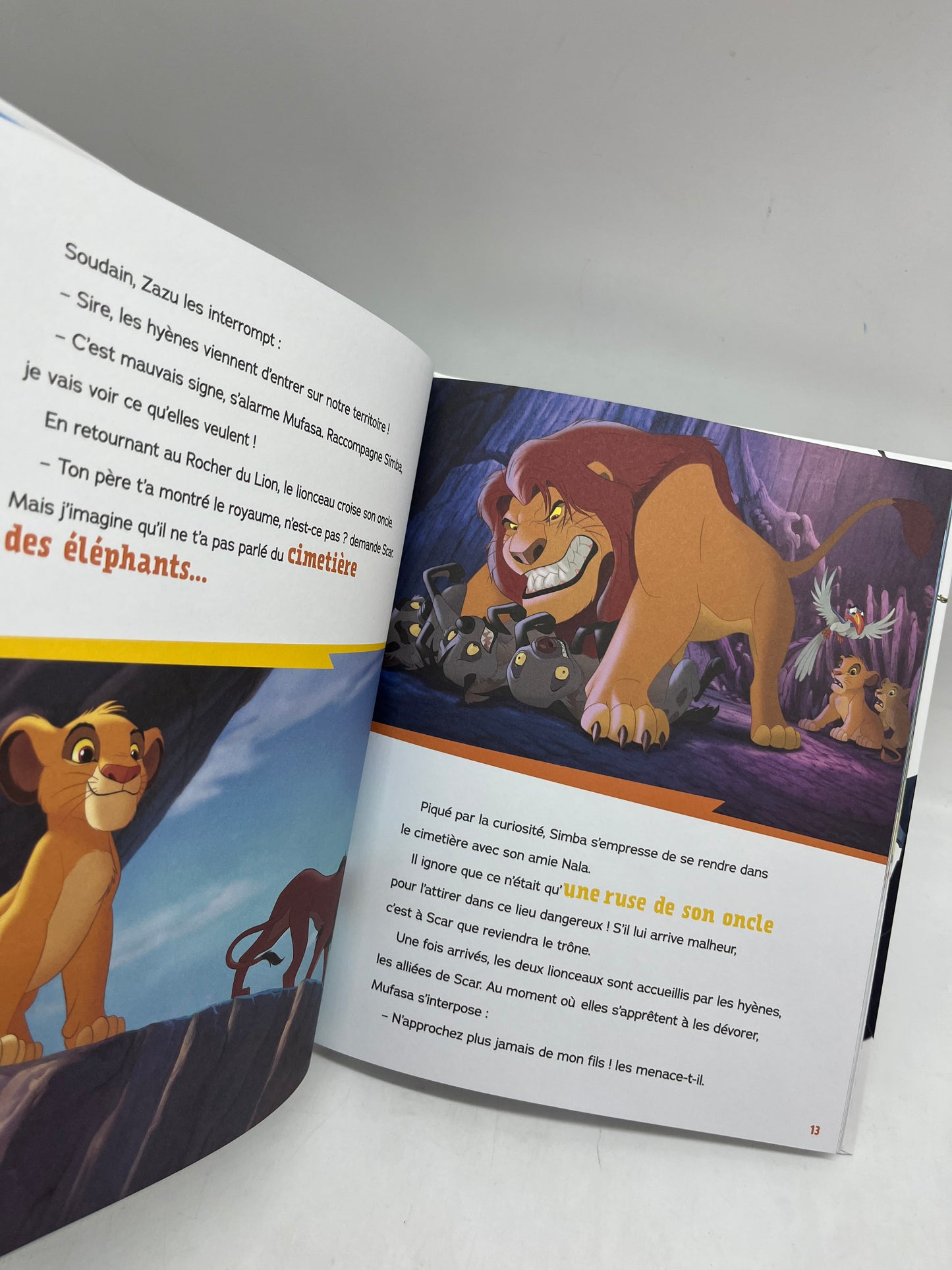 Livre histoire Disney 5 histoires Qui es le plus fort ? Roi lion hercules avec tes héros préférés Neuf