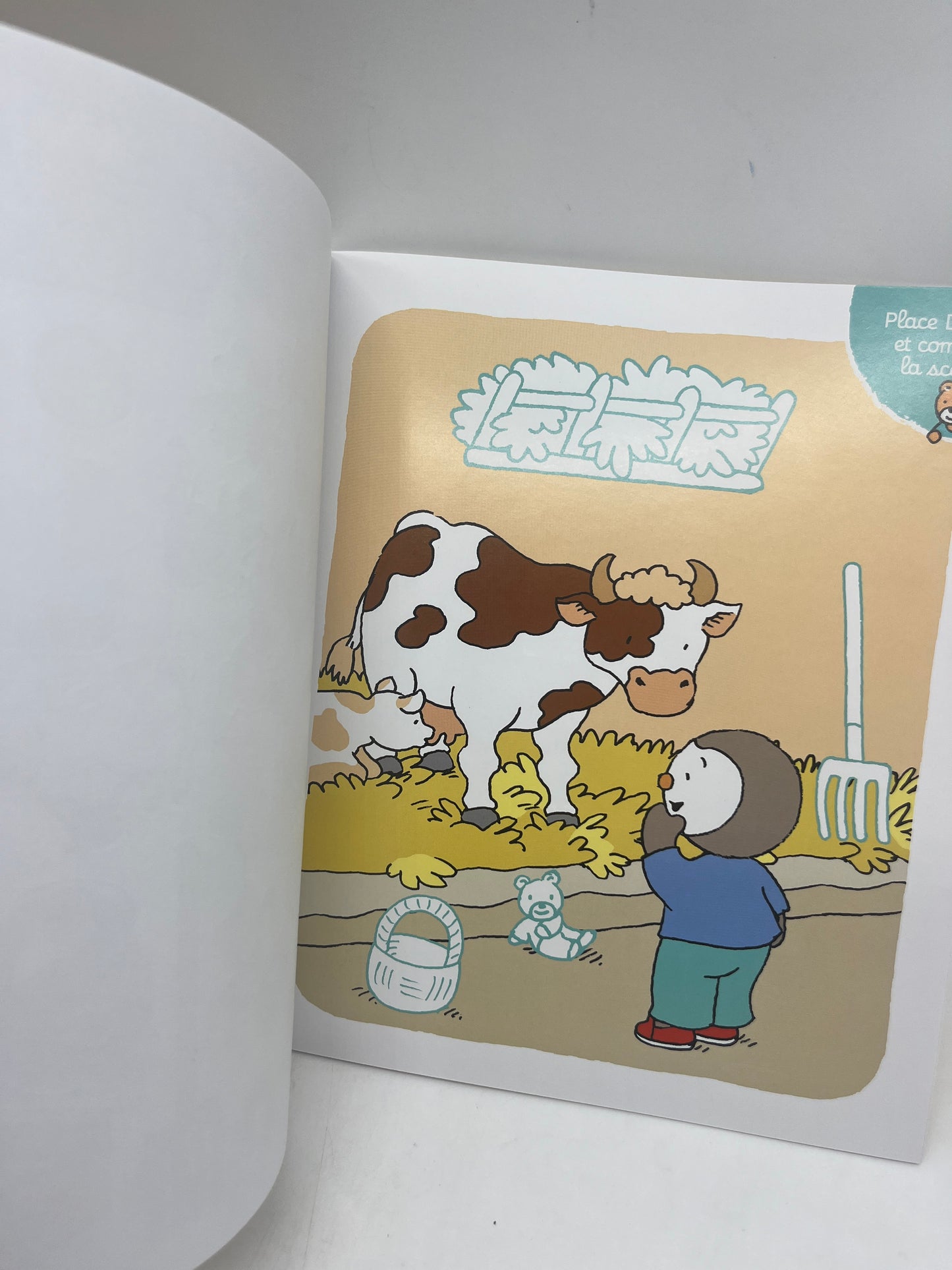 Livre d’activité magazine T’choupi s’occupe des animaux avec 50 autocollants Neuf !