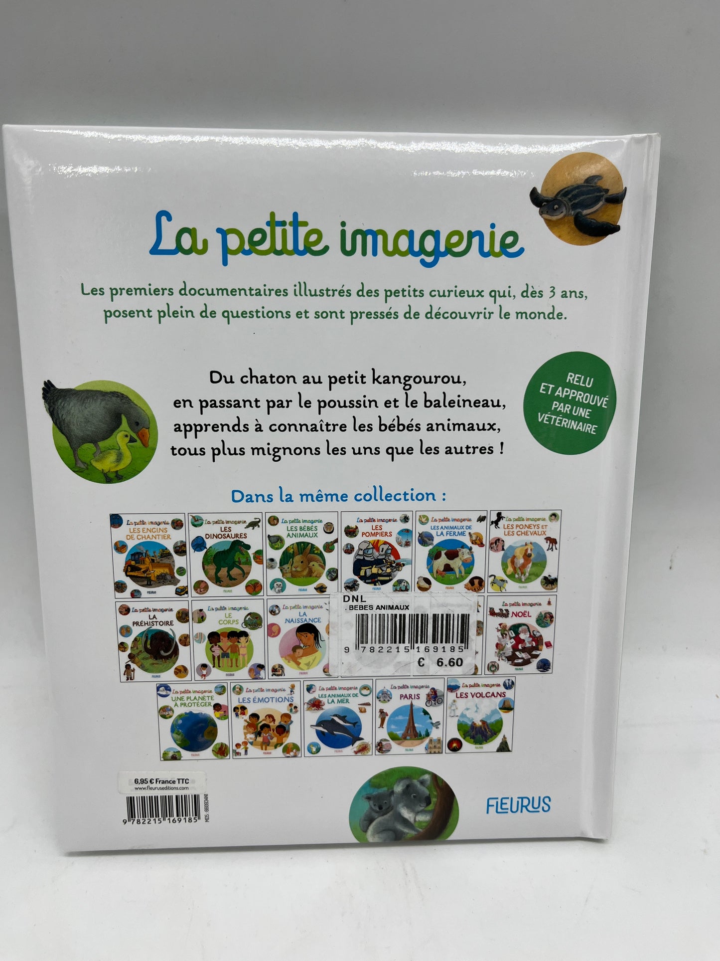 Livre La petite imagerie des bébés animaux édition Fleurus