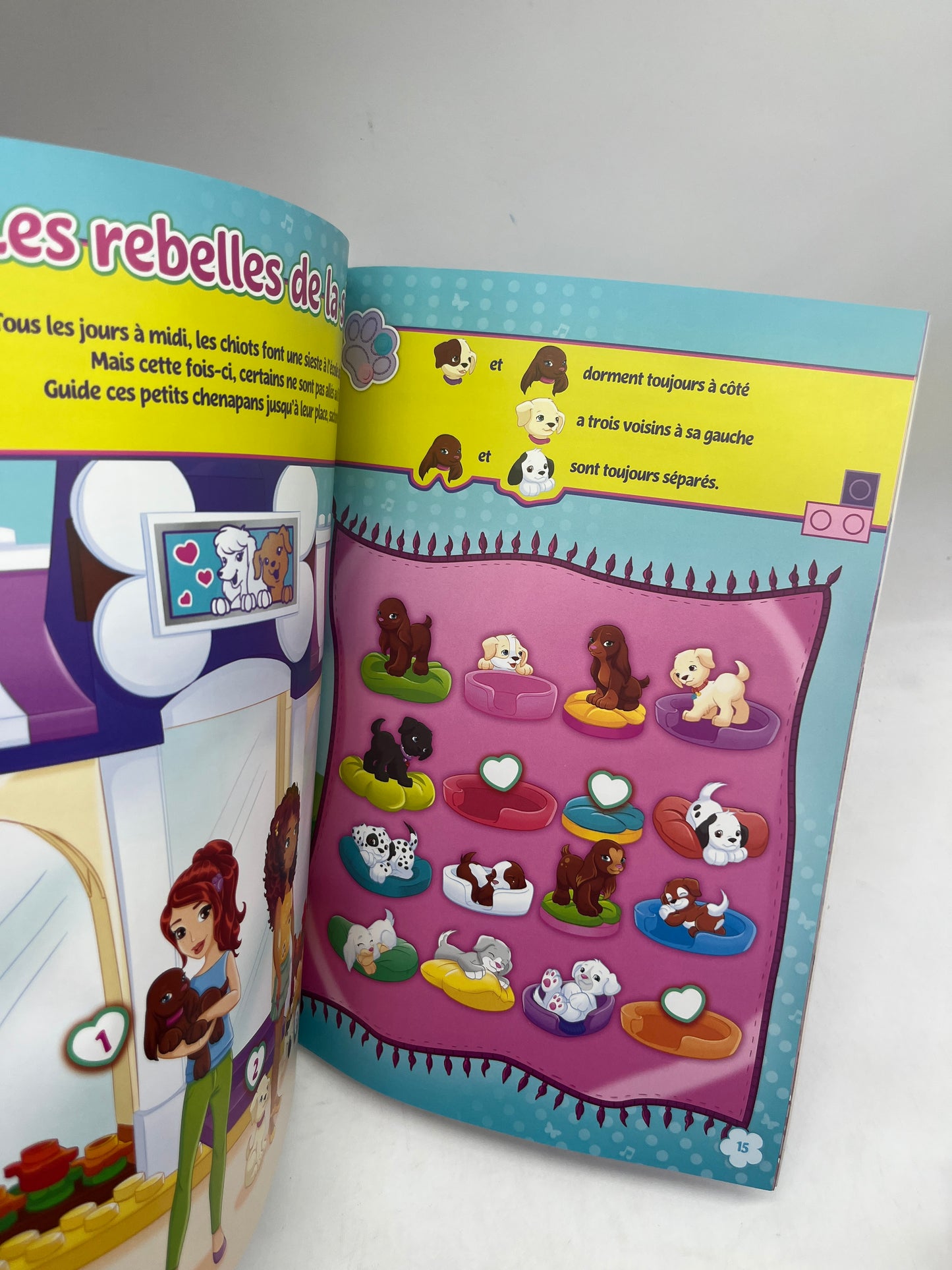 livre d’activité Magazine Lego Friends Une journée de rêve  ! avec sa construction Neuf !