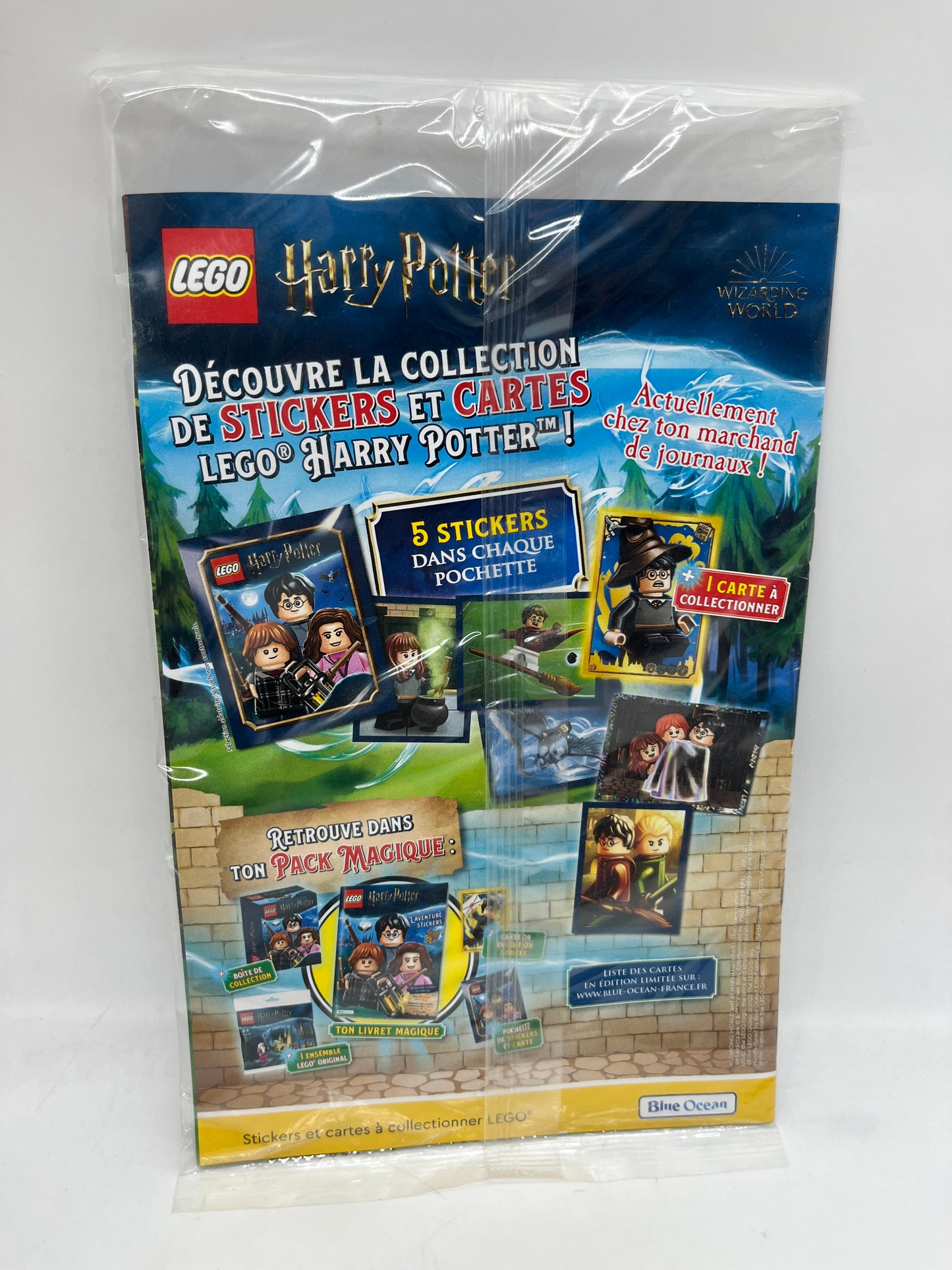 livre d’activité Magazine Lego Ninjago  avec sa mini figurine Garden Tony Neuf !