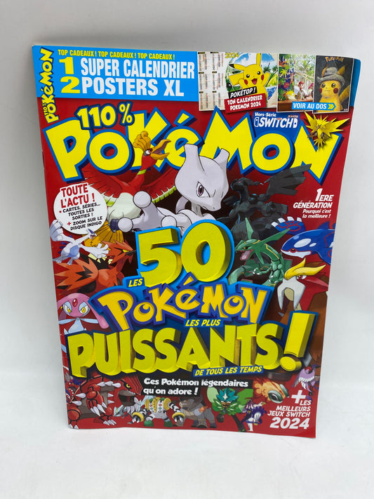 Livre d’activité Magazine 50 Pokémons les plus puissants pour tout savoir sur les Pokemon avec 2 posters XXL neuf