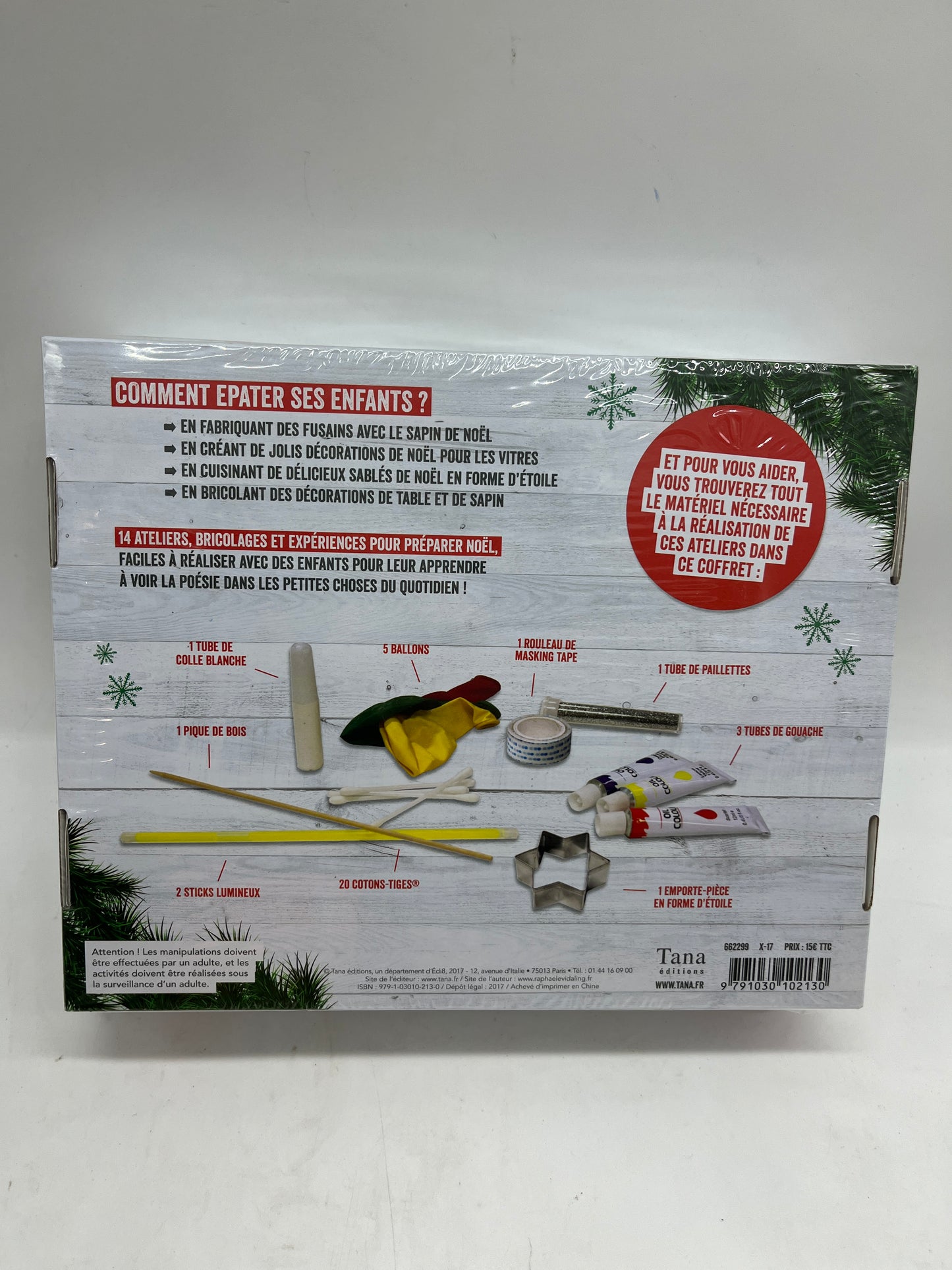 Coffret activité creative manuelle comment épater ses enfants à Noël Neuf