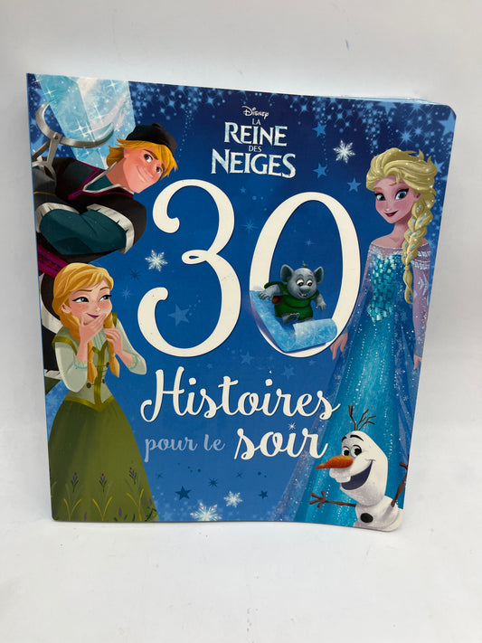 Livre histoires Disney 30 histoires Disney spécial princesse La reine des neiges Neuf