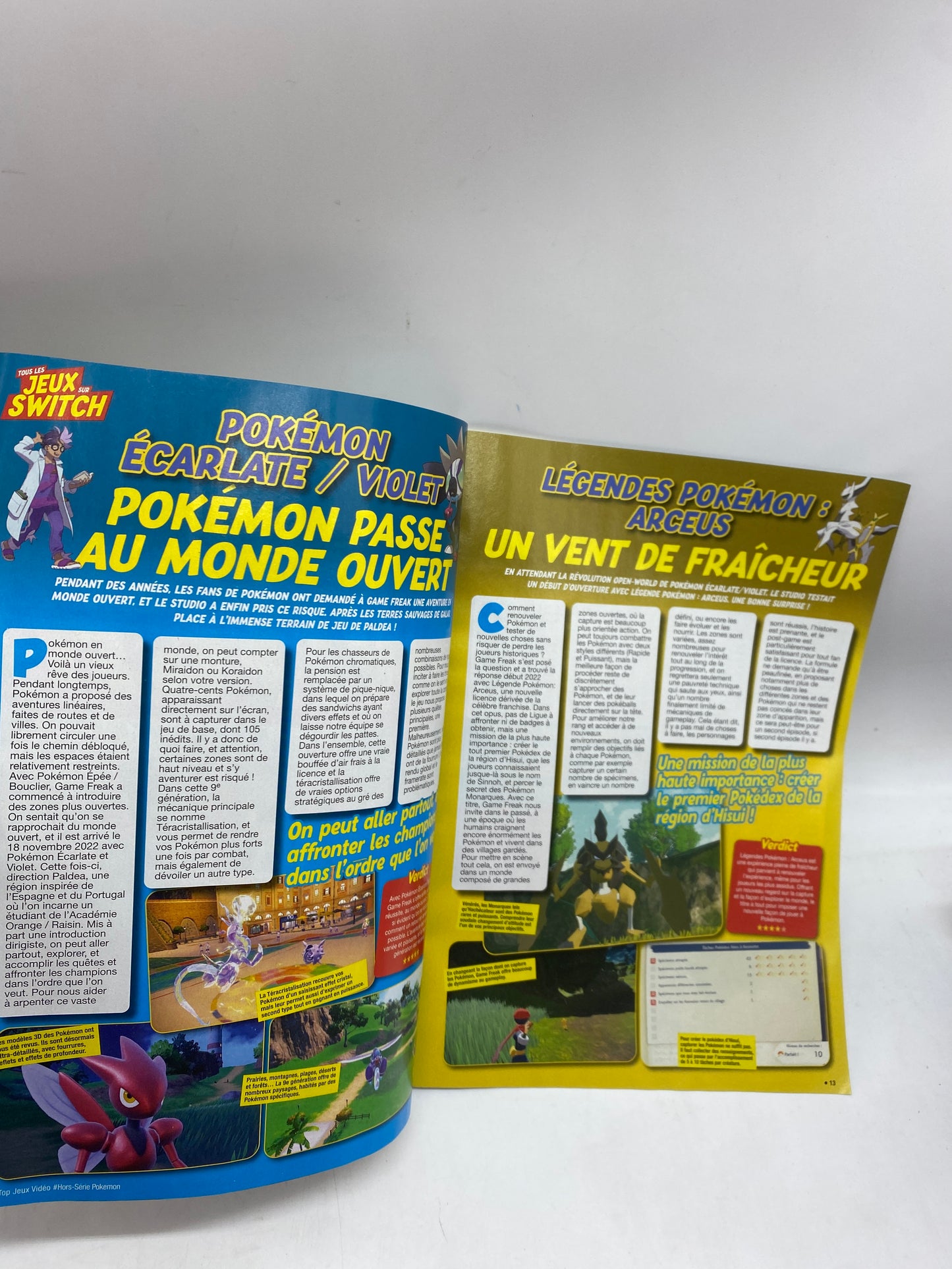 Livre d’activité Magazine 50 Pokémons les plus puissants pour tout savoir sur les Pokemon avec 2 posters XXL neuf