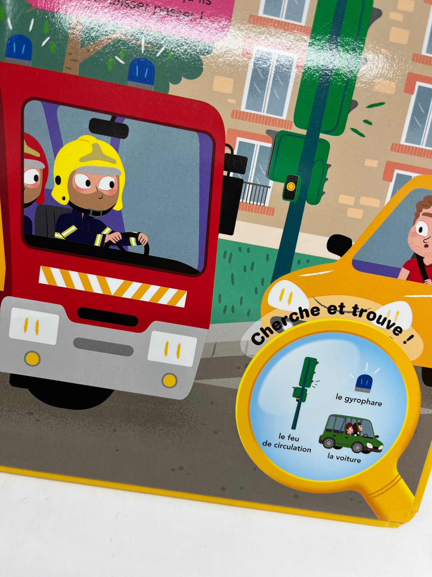 Livre histoire Mes premières questions /réponses avec cherche et trouve thème Au feu, les pompiers !4-7 ans Neuf