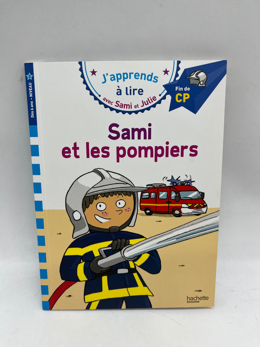 livre J’apprends à lire Sami et les pompiers niveau fin de CP Neuf