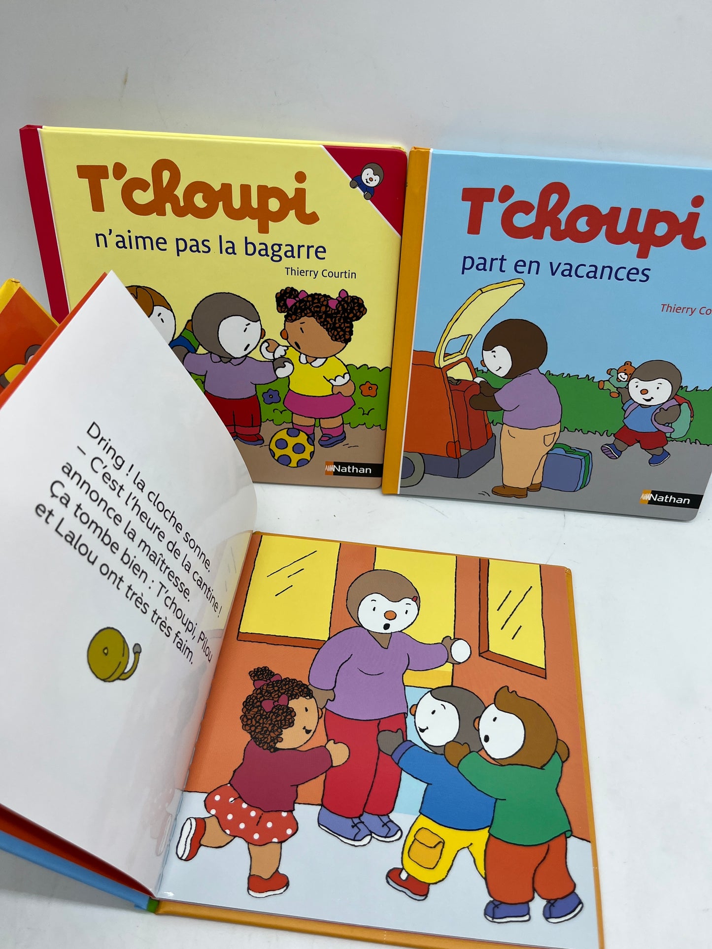 Lot de 3 livres Tchoupi Histoire neuf jamais ouvert !