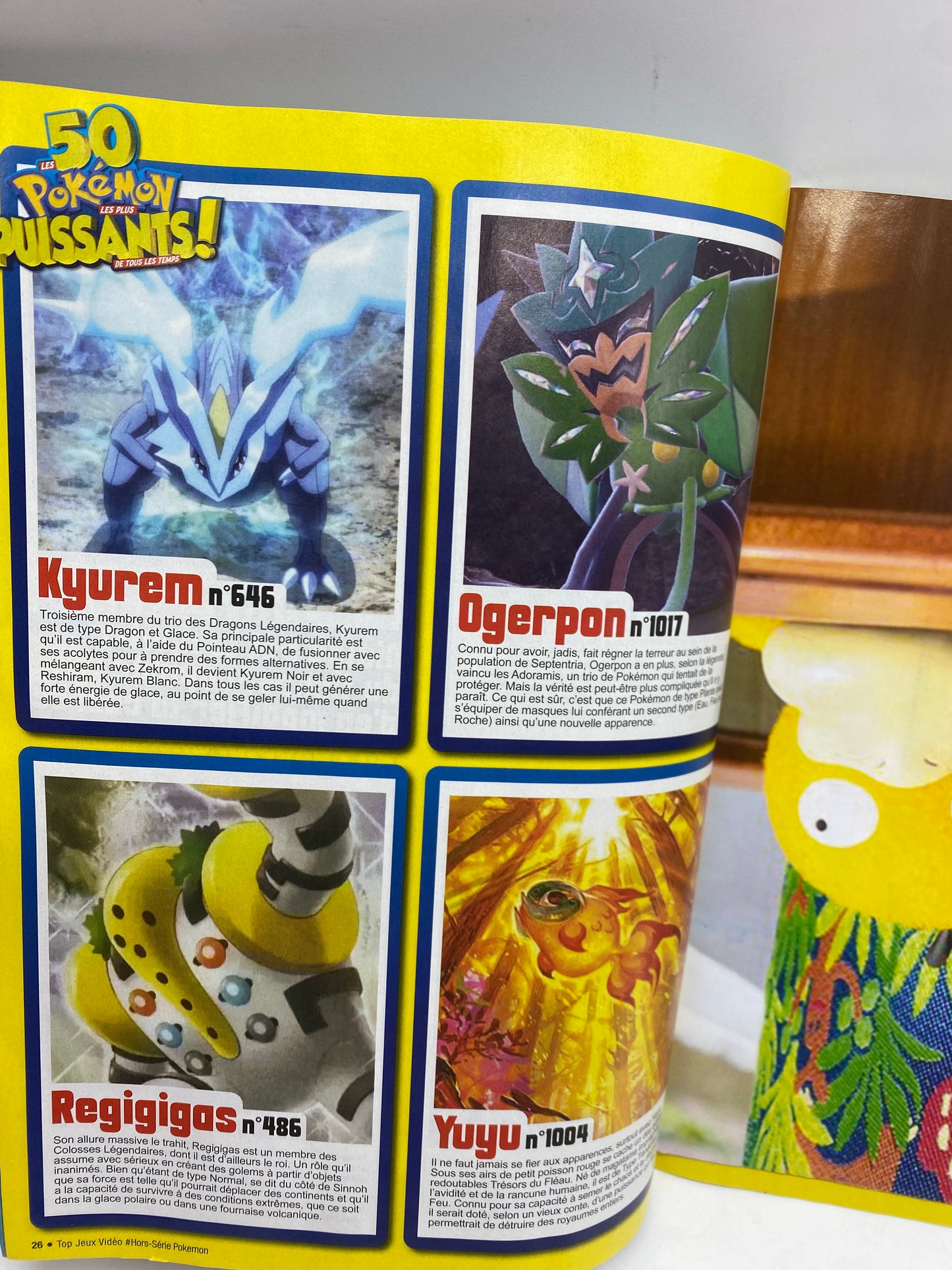 Livre d’activité Magazine 50 Pokémons les plus puissants pour tout savoir sur les Pokemon avec 2 posters XXL neuf