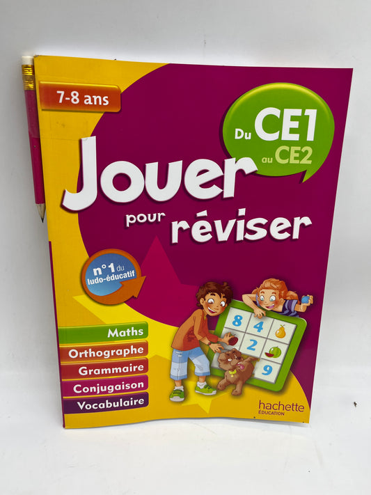 livre exercices d’activité Jouet pour réviser du ce1 au ce2  7 à  8 ans  Neuf Methode Boscher Neuf