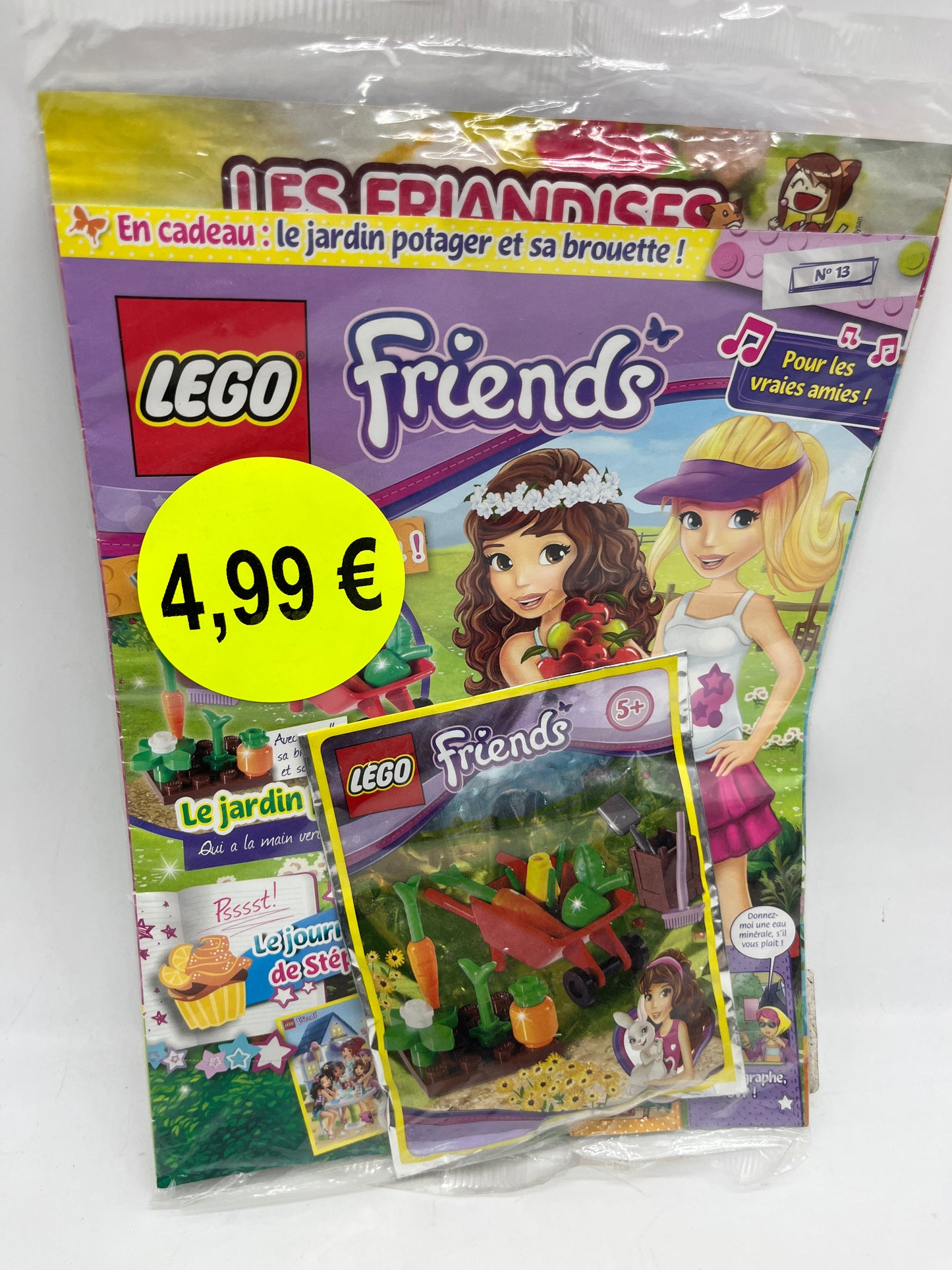 livre d’activité Magazine Lego Friends  avec son sachet à construire numéro 13 Neuf