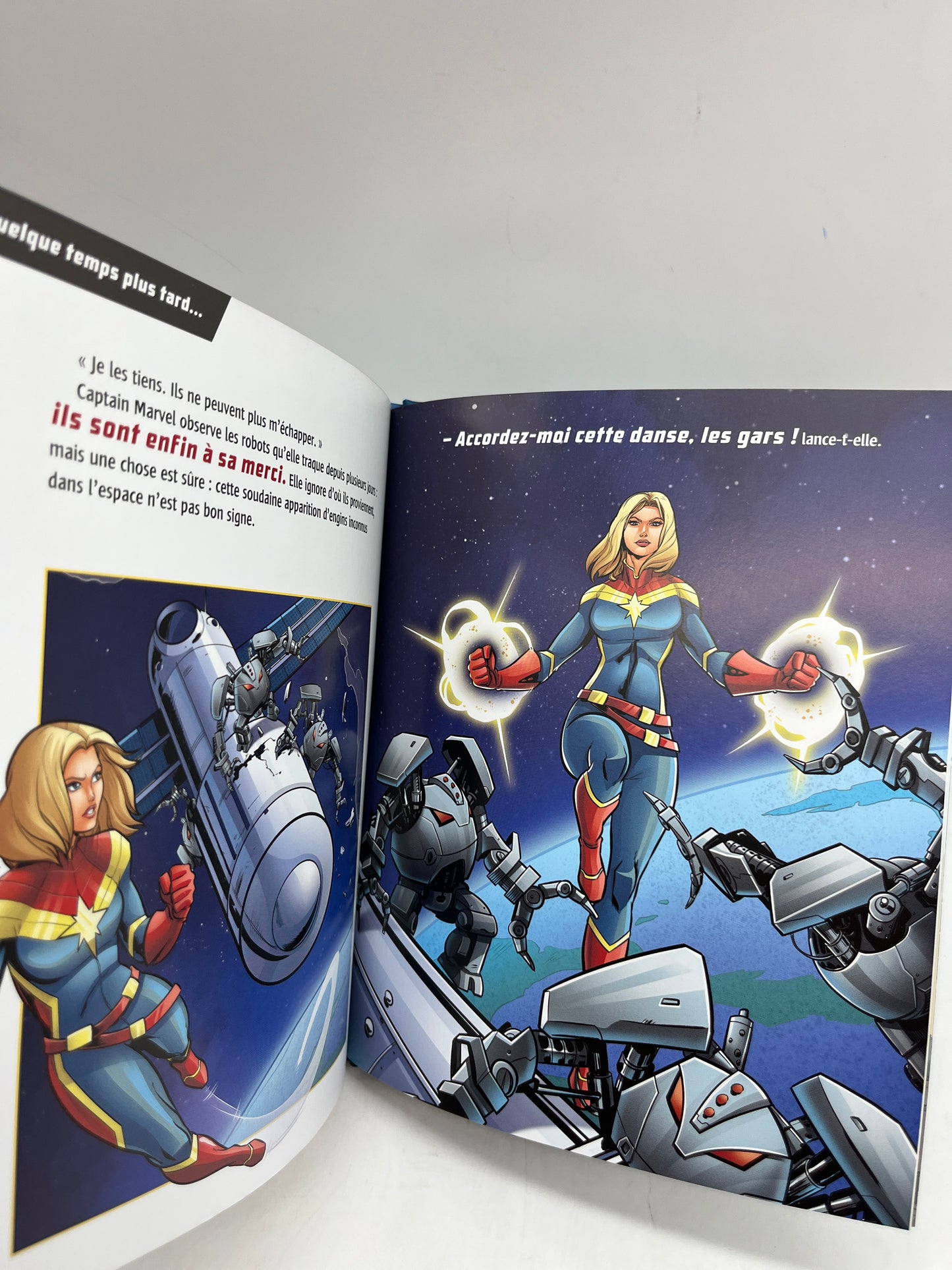 Livre histoire Disney Marvel Avenger Mes premières aventures Captain Marvel Neuf