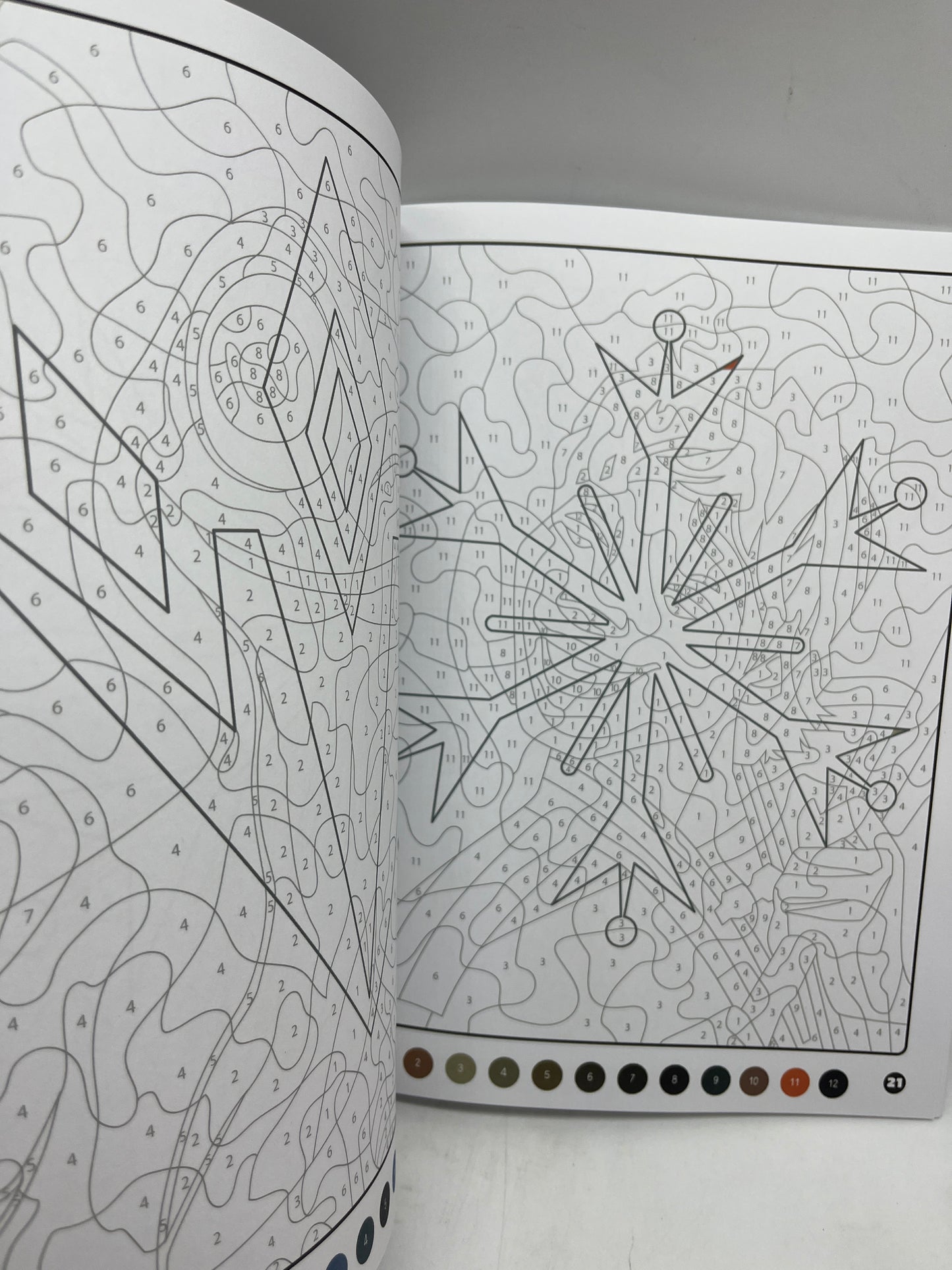 Livre d’activités les ateliers Coloriages magique  à colorier Disney spécial princesses La reine des neiges II  Modèle Flocon mystère Neuf