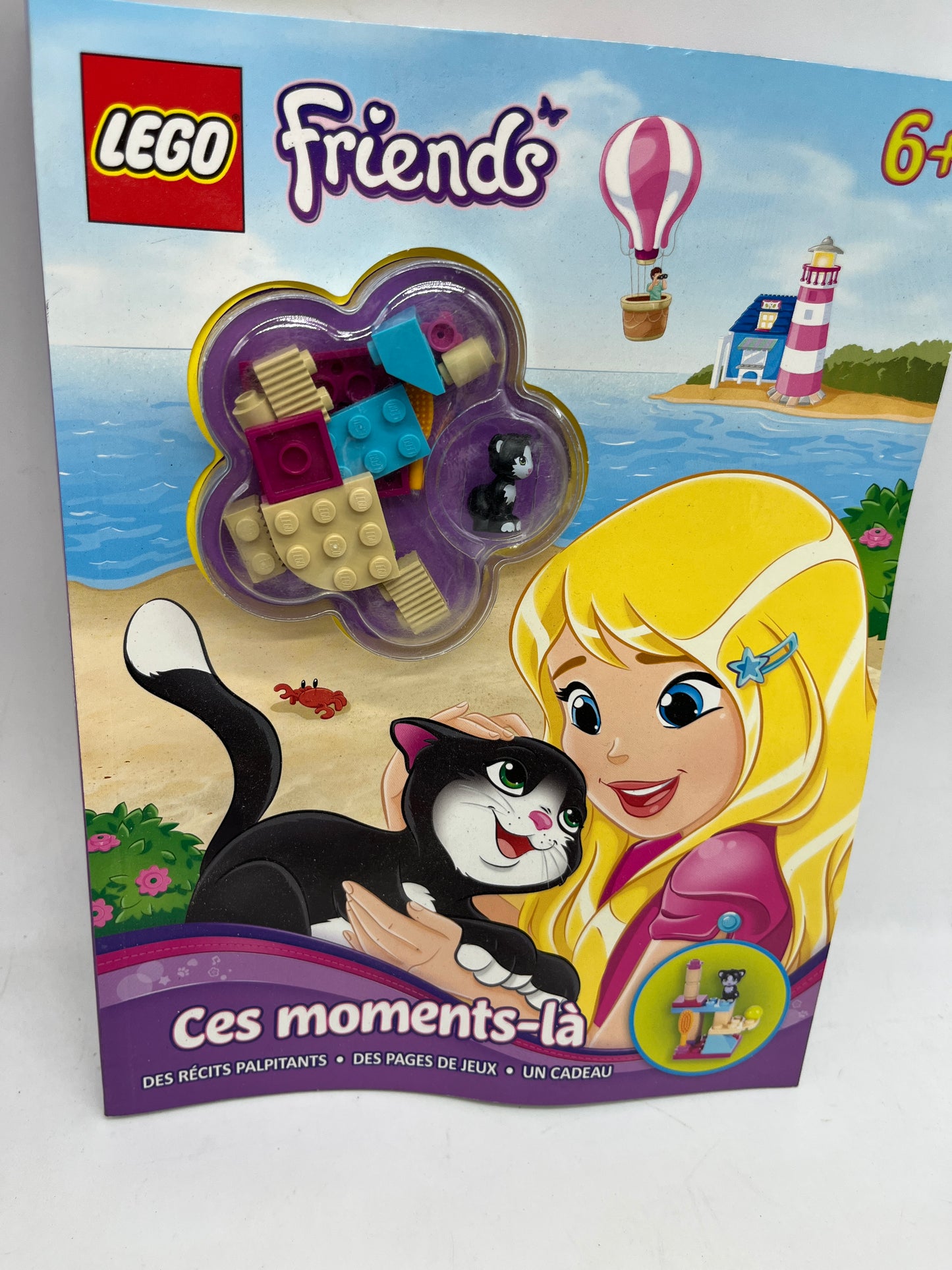 livre d’activité Magazine Lego Friends Ces moment là avec sa construction Neuf !