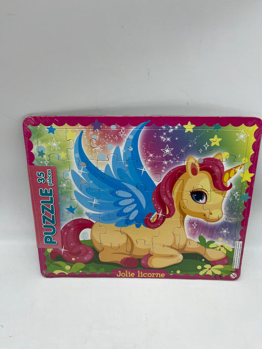 Puzzle de 35 pièces modèle Licorne 🦄 Neuf sous blister