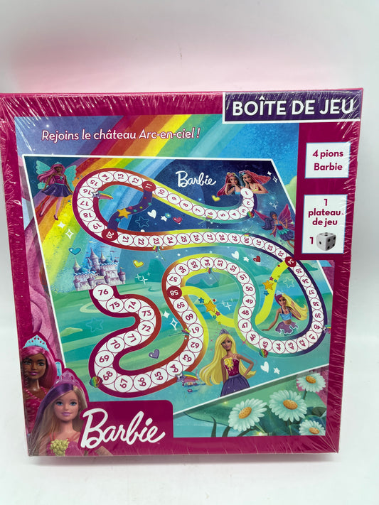 Jeu  de société boite de jeu Barbie disney rejoins le château enchanté Neuf