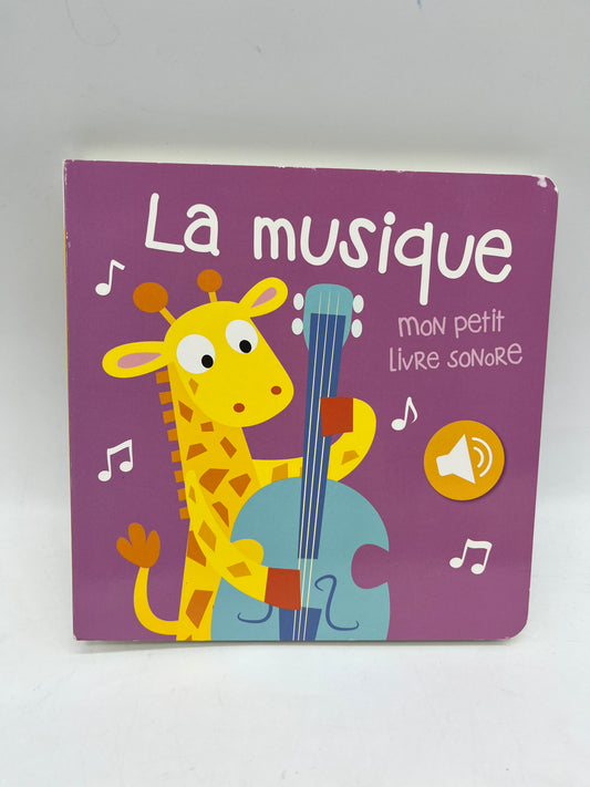 Livre Sonore Mon petit livre sonore thème la musique ! Neuf édition Tam tam Jeunesse