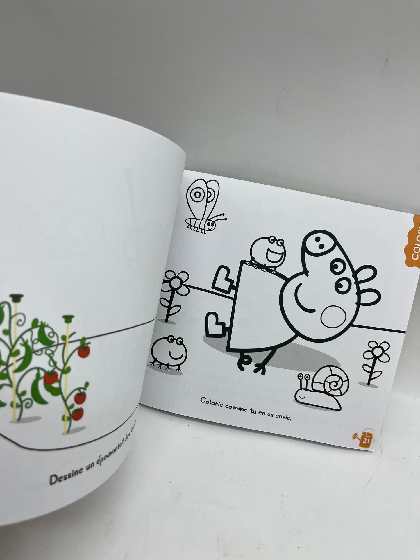 Livre d’activités Magazine Les cahiers de Peppa Pig Coloriage Thème Le printemps épatant avec ses crayons de couleurs Neuf