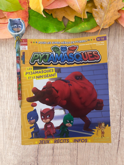 Livre d'activité 4- 8 ans Pyjamasque  Neuf avec son crayon !