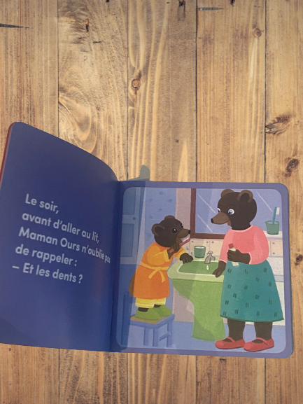 Livre Petit Ours Brun va dormir Modèle entièrement souple Neuf !