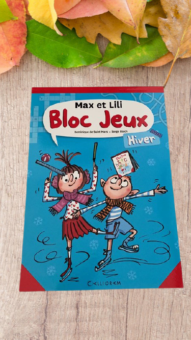 Bloc jeux Max et Lili Spécial Nöel Jeux activité Neuf