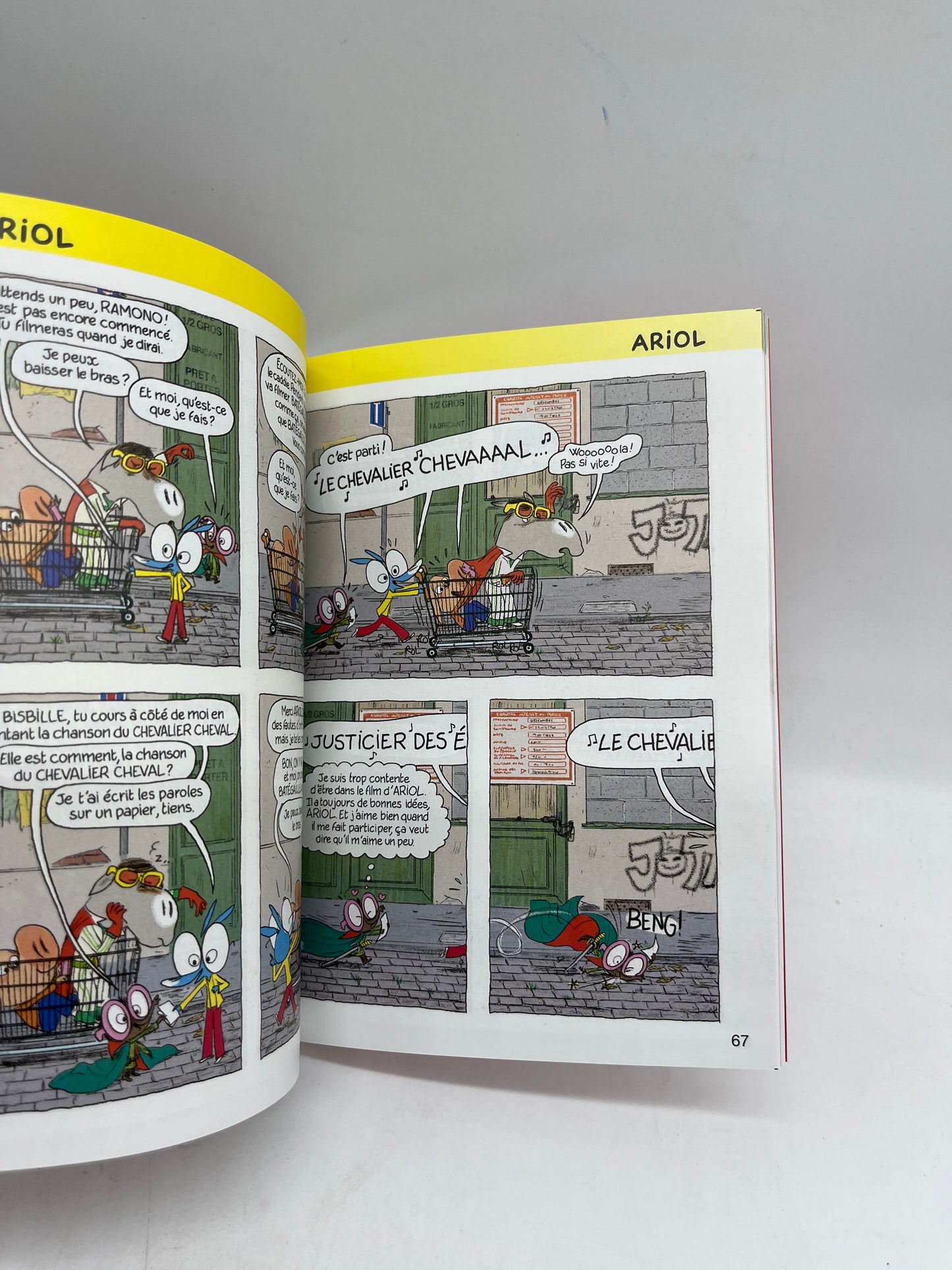 Livre d’activité Magazine J’aime lire  Spécial BD Bande dessiné avec Ariol Neuf !