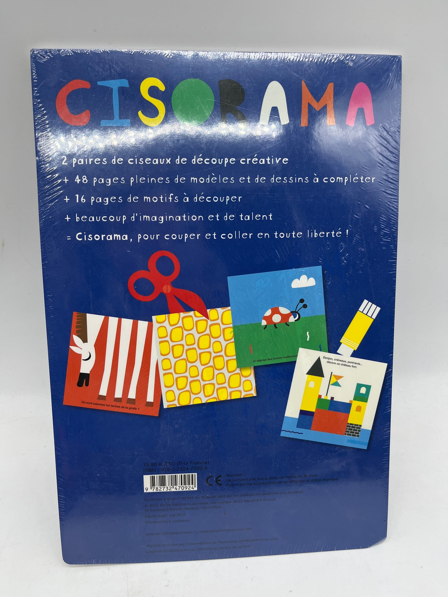 Pack activités manuelle  coupage collage Cisorama neuf sous blister
