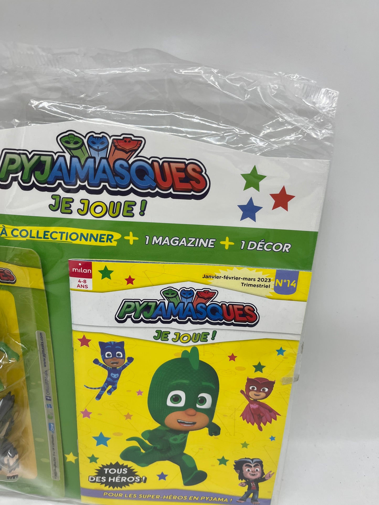 Magazine Pyjamasque Je Joue Numéro 14 avec ces 2 figurines neuf sous blister jeux activité !