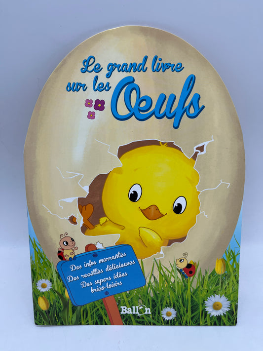 Livre stickers et d’activité Le grand livre des oeufs  spécial Pâques 🐣 Neuf