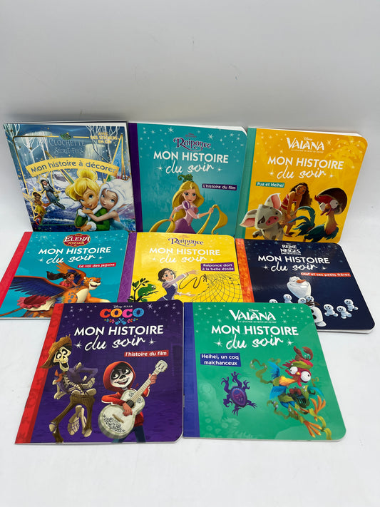 Lot de 8 histoires du soir Disney neuf Spécial Princesses