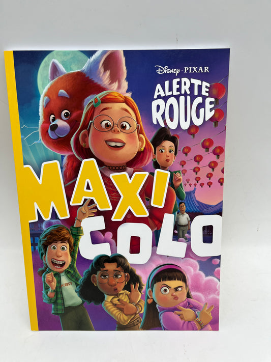 Livre d’activité Magazines Disney Maxi colo Spécial Alerte rouge Neuf