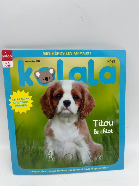 Livre d’activité Magazine KOLALA Spécial animaux Septembre 2022  neuf