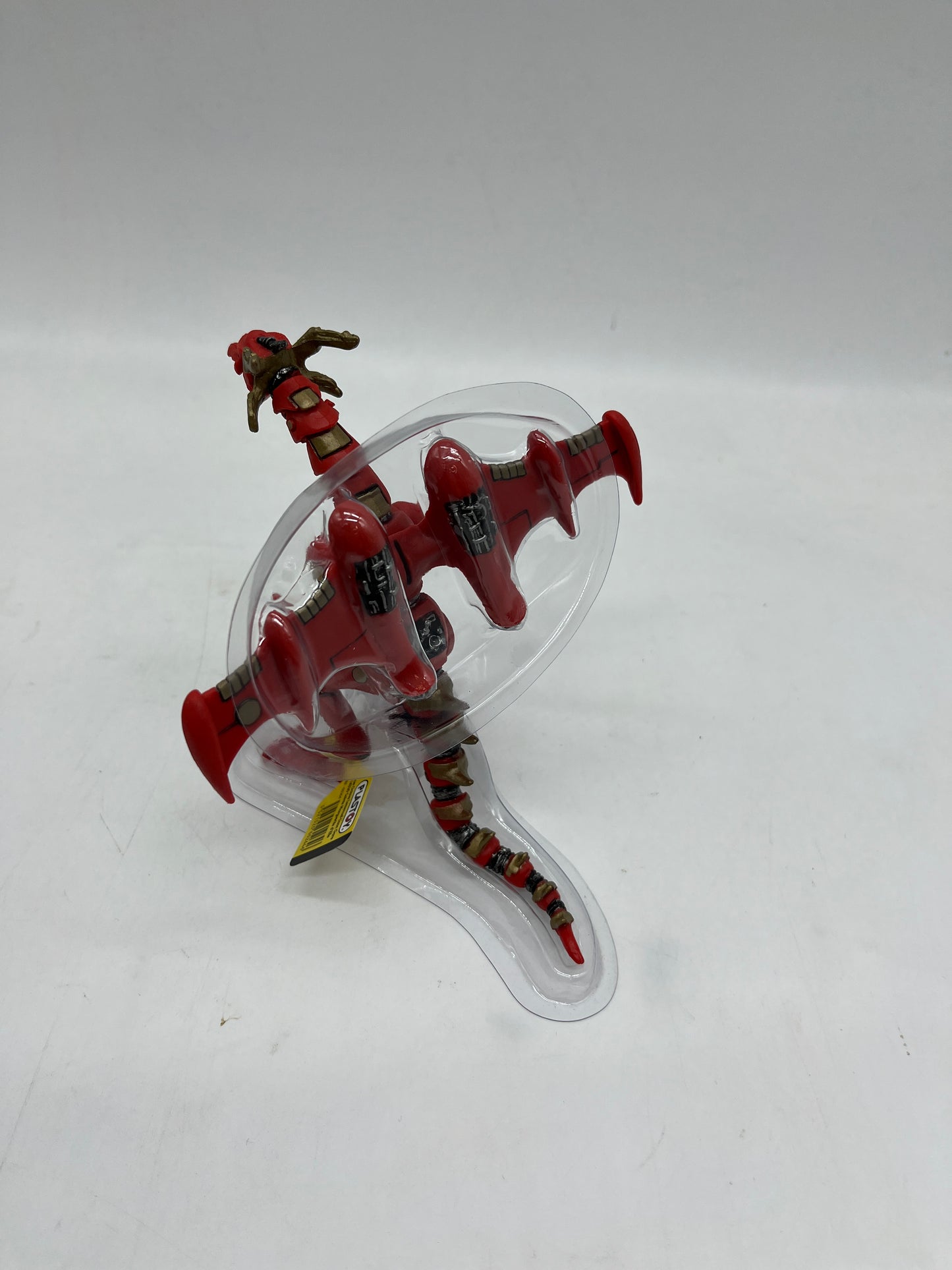 Figurine Plastoy Dragon Rouge du futur Neuf avec étiquette