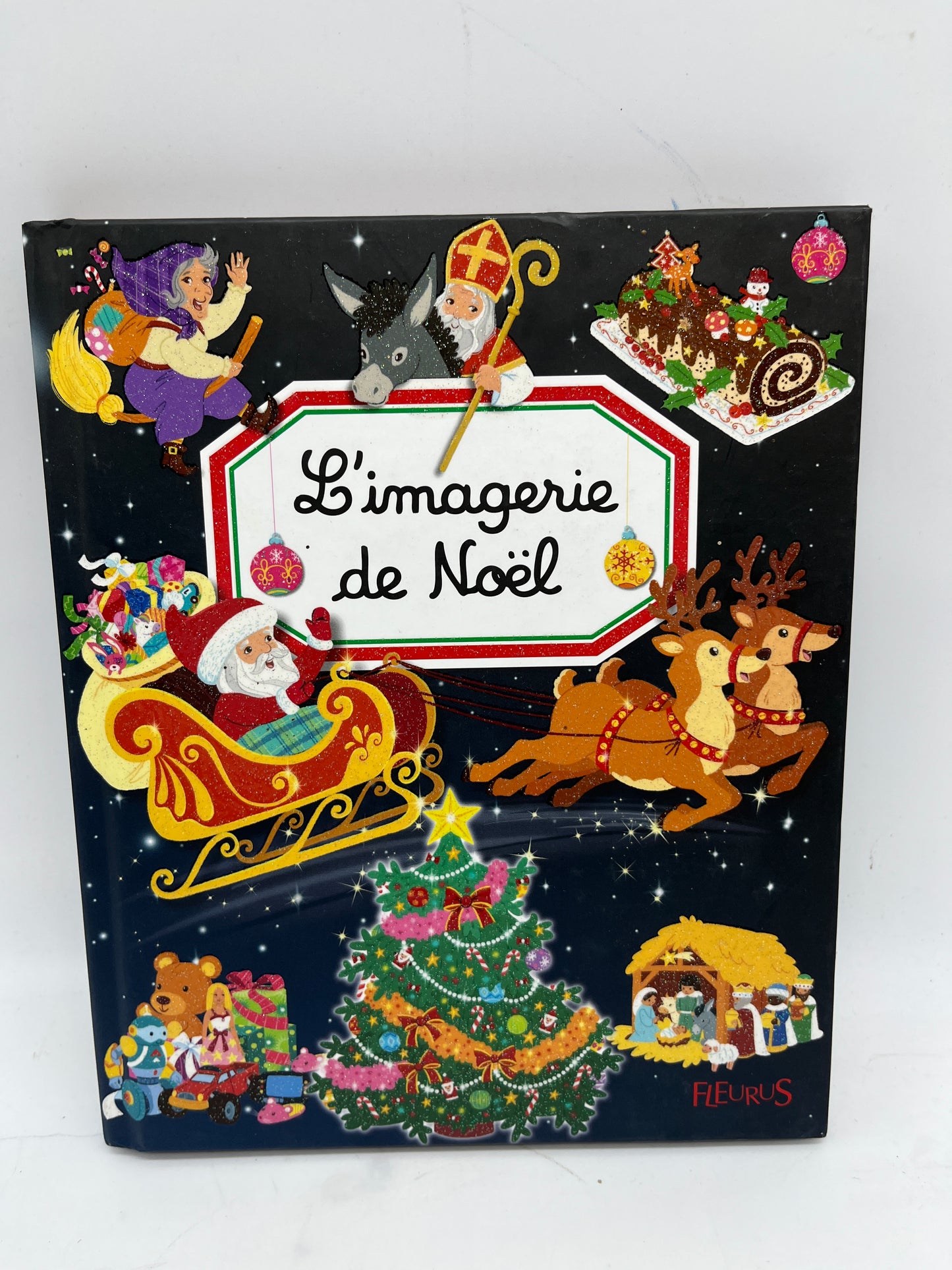 Livre La grande imagerie du Père Noël édition Fleurus Neuf