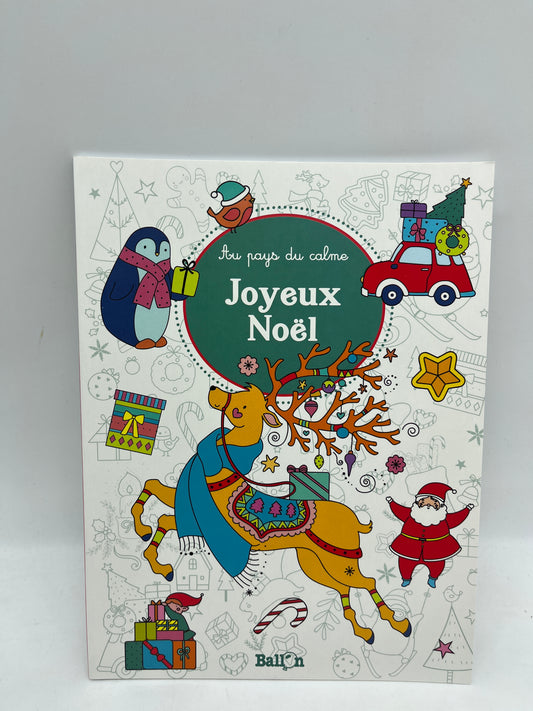 livre d’activité magazine souple Noël Au pays du calme Joyeux Noel spécial Noël  Neuf