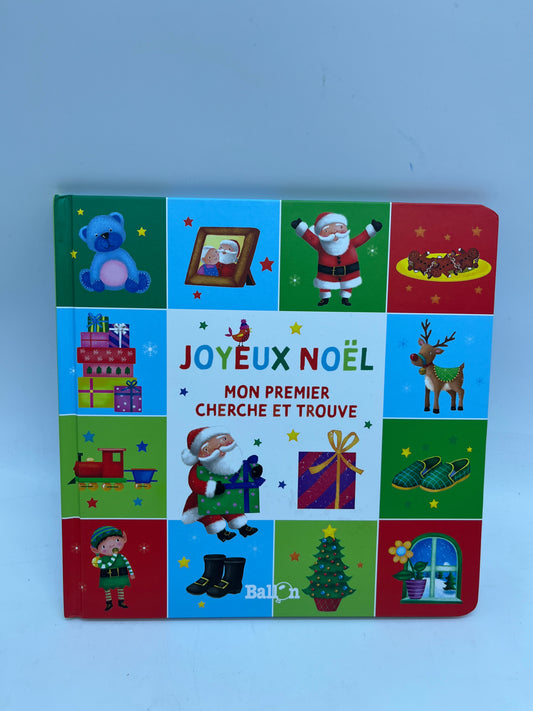 Livre Mon premier cherche et trouve  Joyeux Noël Neuf !