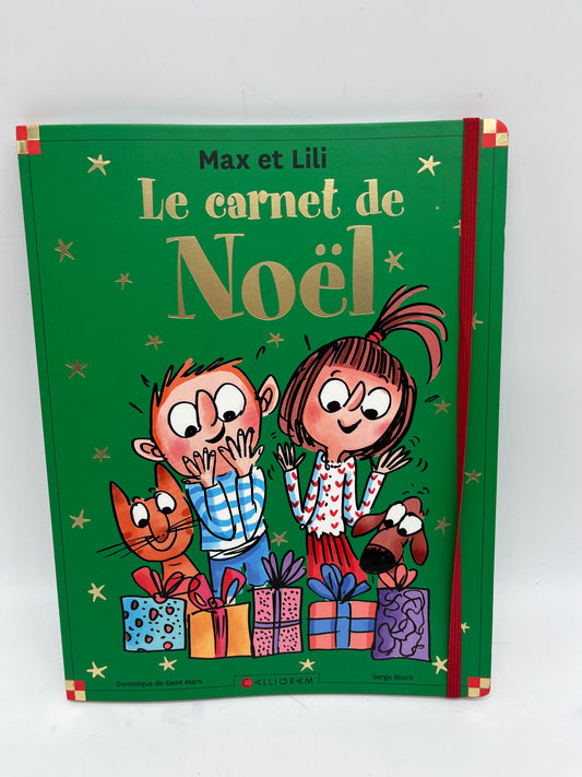 Livre d’activité Le carnet de Noël Max et Lili  special Noël Neuf !