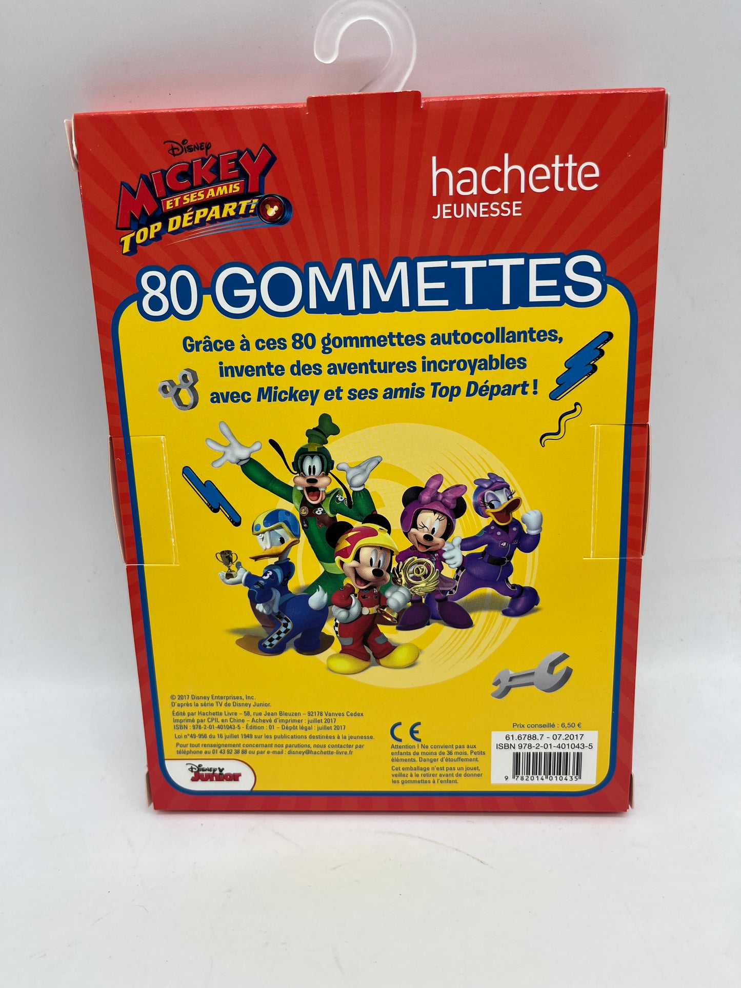 Paquet de 80 gommettes Disney  Gommettes Mickey Neuf