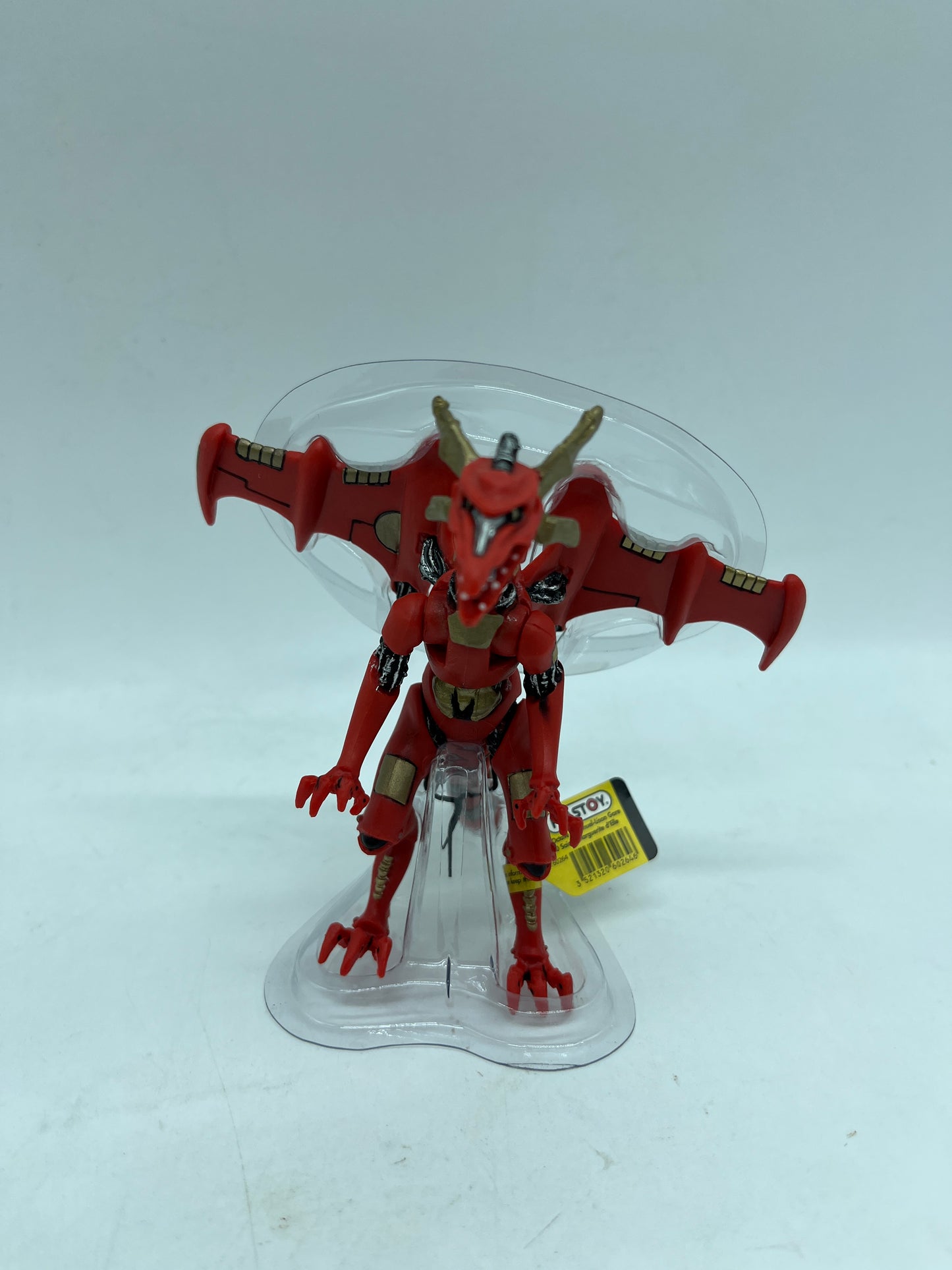 Figurine Plastoy Dragon Rouge du futur Neuf avec étiquette