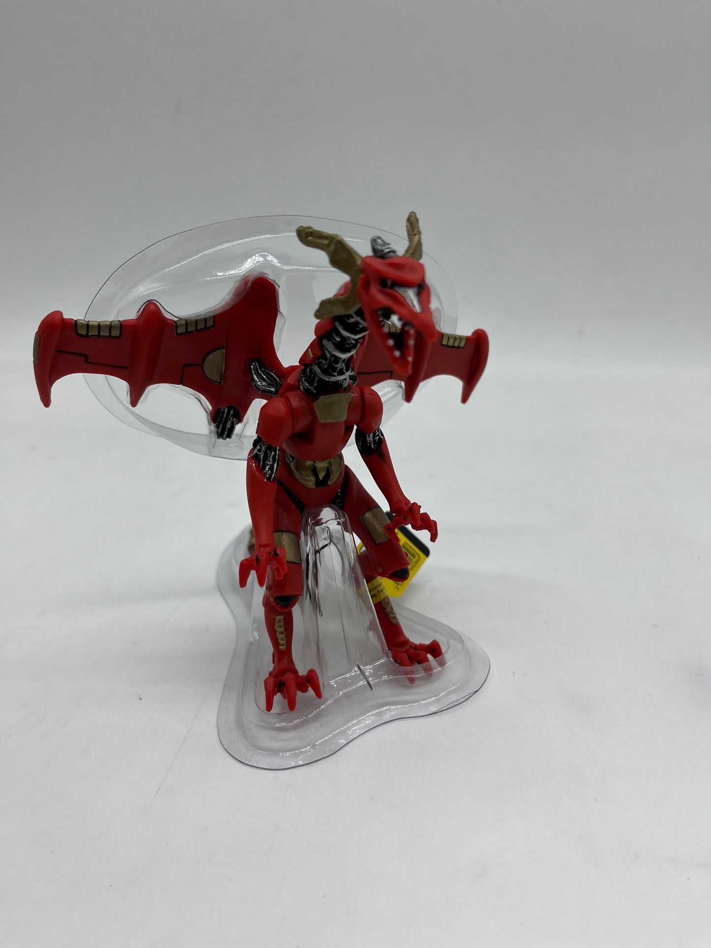 Figurine Plastoy Dragon Rouge du futur Neuf avec étiquette