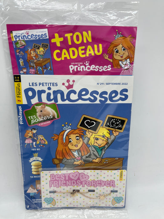 livre d’activité Magazine Les petites Princesses Edition Fleurus avec ses 2 bracelets Best Friend neuf !