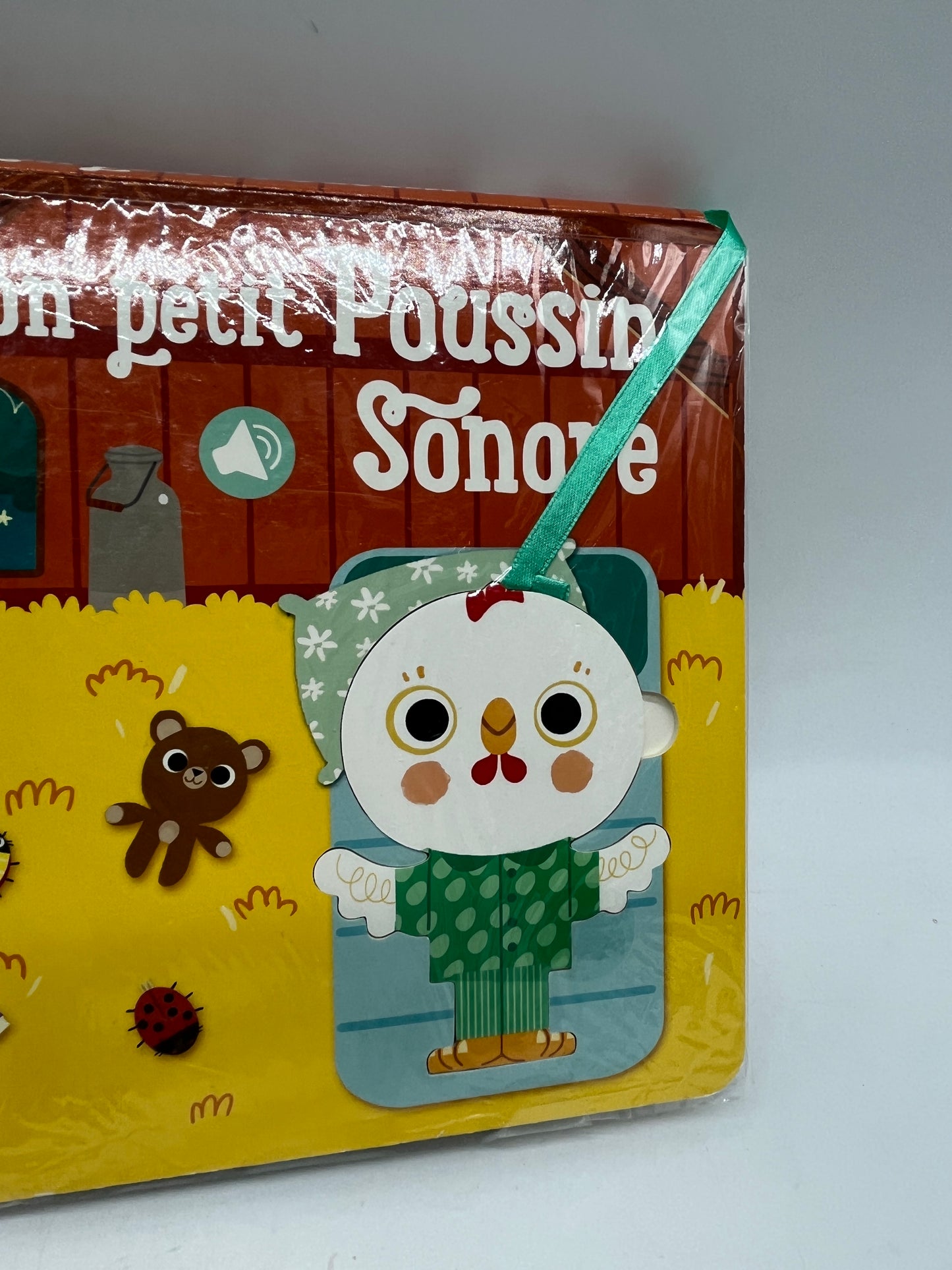 livre sonore Mon petit poussin sonore Ludique avec figurine Neuf