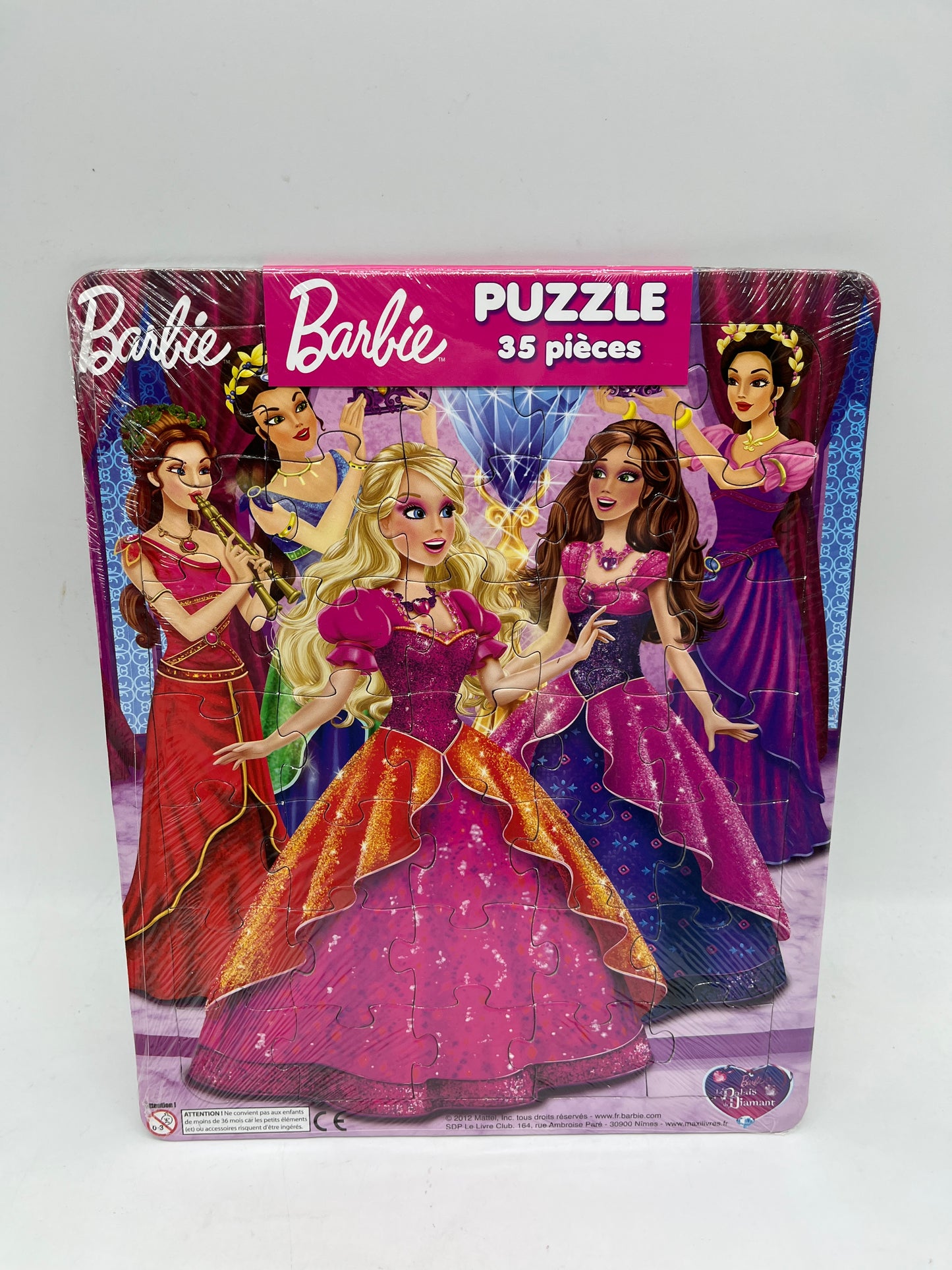 Puzzle de 35 pièces Barbie modèle Le bal Neuf sous blister