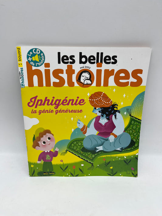 Magazine Livre les plus belles histoires à lire et à écouter  histoires  modèle Iphinie le genie Neuf  4/7 ans   Prix boutique :5€99  Neuf comme en boutique!        Laboutiquedulivre