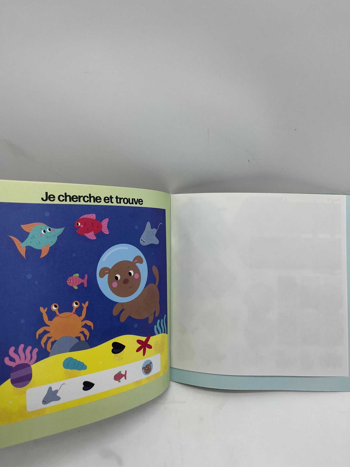 Livre d’activité Magazine Mes tous premiers jeux avec ses crayons de couleurs    neuf